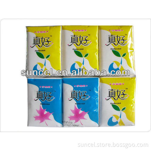 Plastic Packing Handkerchief Tissue Paper
